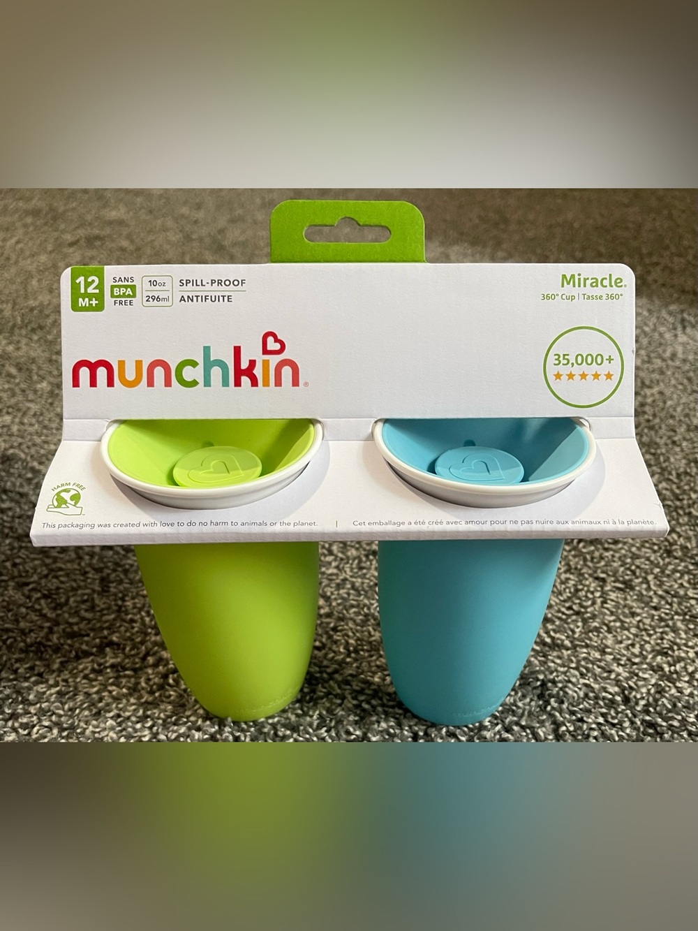 360 Munchkin sippy cups